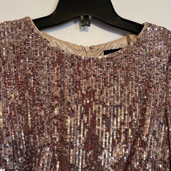Le Chateau Sequin Long Sleeve - Picture 2 of 4